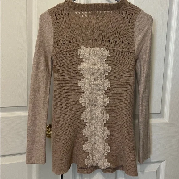 Free People Tan Button-Up Cardigan - Picture 4 of 4